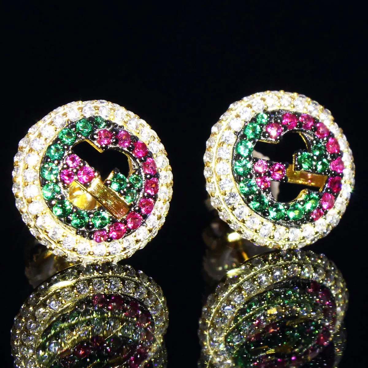 Men's Lil Pump Custom Silver Rapper Pendant Set sold by Master Of Bling product image thumbnail 3