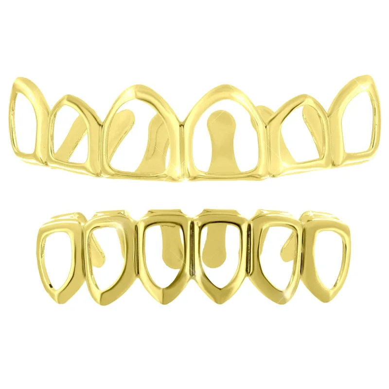 Cut Designer Grillz Top Bottom Set sold by Master Of Bling