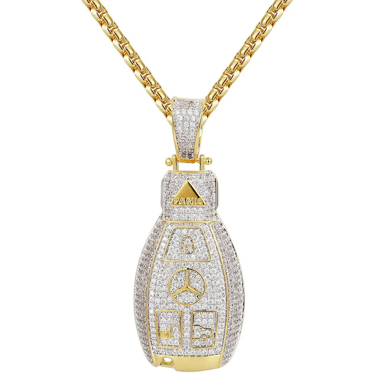 Custom Luxury Car Key Pendant Chain sold by Master Of Bling