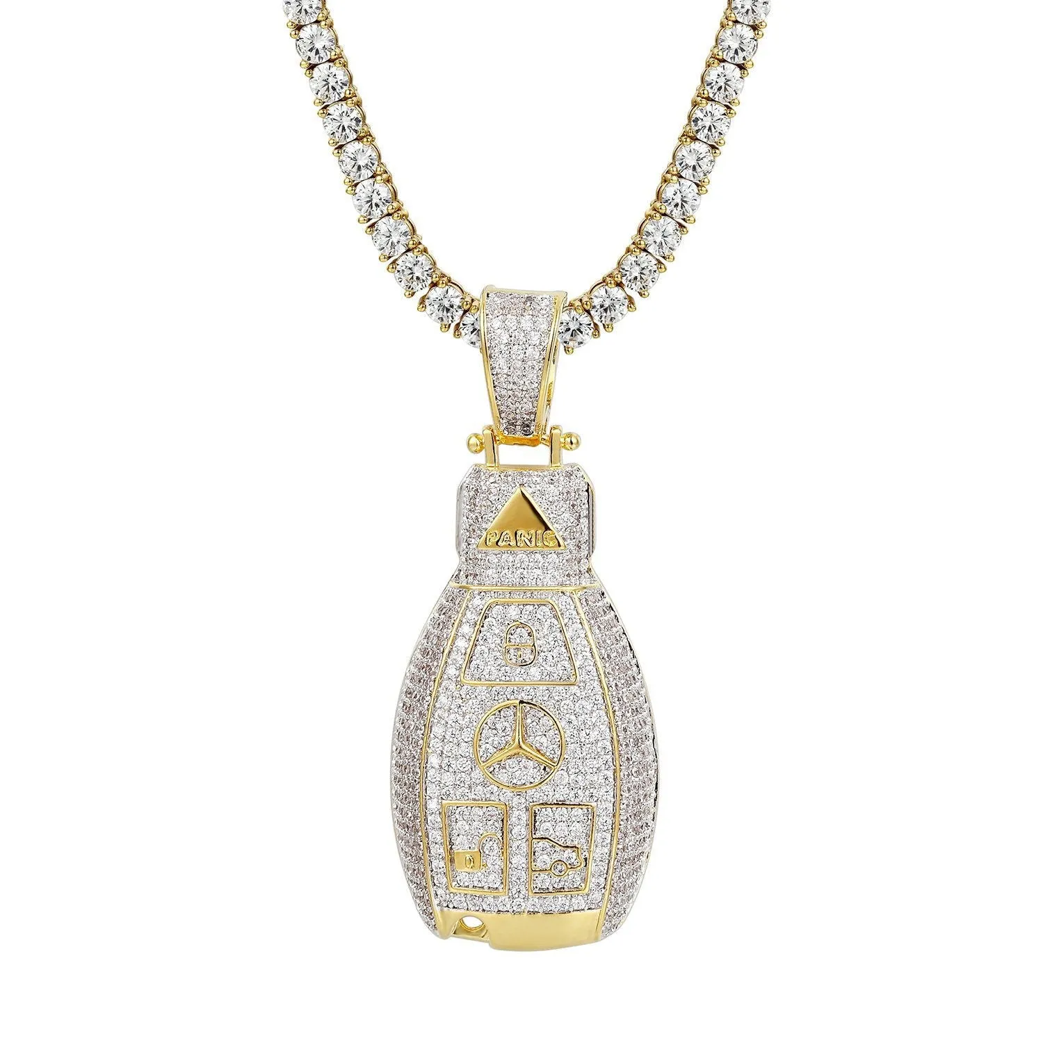 Custom Luxury Car Key Pendant Chain sold by Master Of Bling product image thumbnail 2