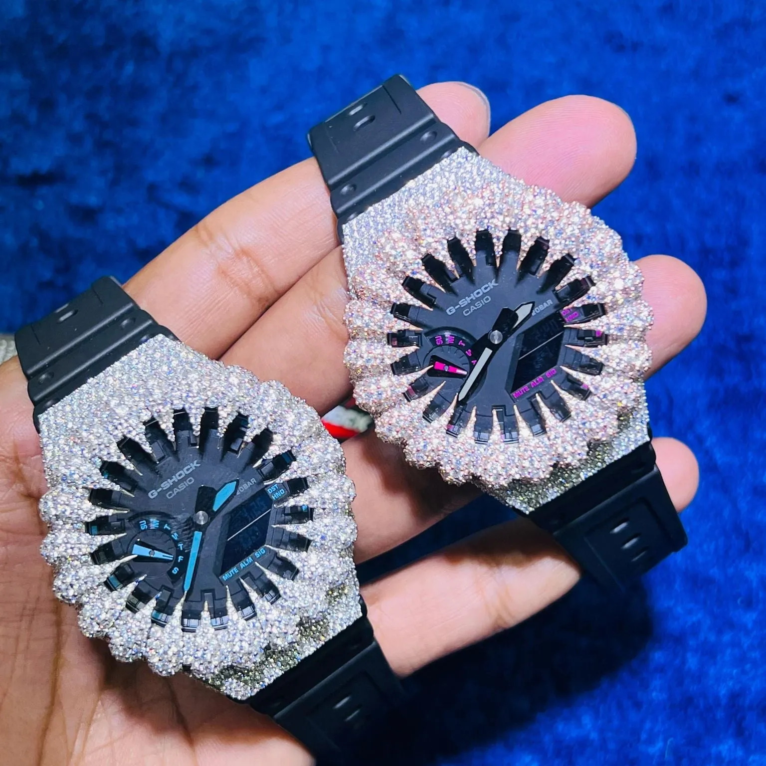 Moissanite GShock Venom Bezel Watch GA2100 LIMITED EDITION sold by Master Of Bling