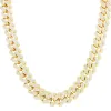 Men's 18mm Square Micro Pave Miami Cuban Necklace sold by Master Of Bling