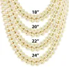 Men's 18mm Square Micro Pave Miami Cuban Necklace sold by Master Of Bling