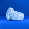 Neon Blue Moissanite G Shock Custom Thorn Watch sold by Master Of Bling
