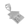 Trap House Moissanite VVS Pendant Hip Hop Sterling Silver Custom sold by Master Of Bling