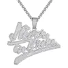 3D Never Go Broke Sterling Silver Bling Rapper Pendant Chain sold by Master Of Bling