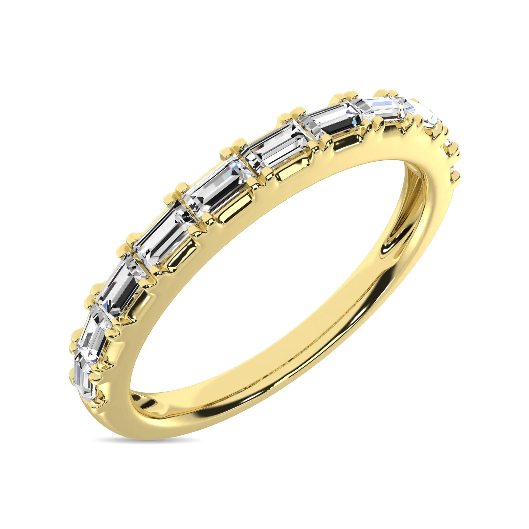 Diamond Anniversary Ring 1/10 ct tw in 14K Yellow Gold sold by Master Of Bling product image thumbnail 3