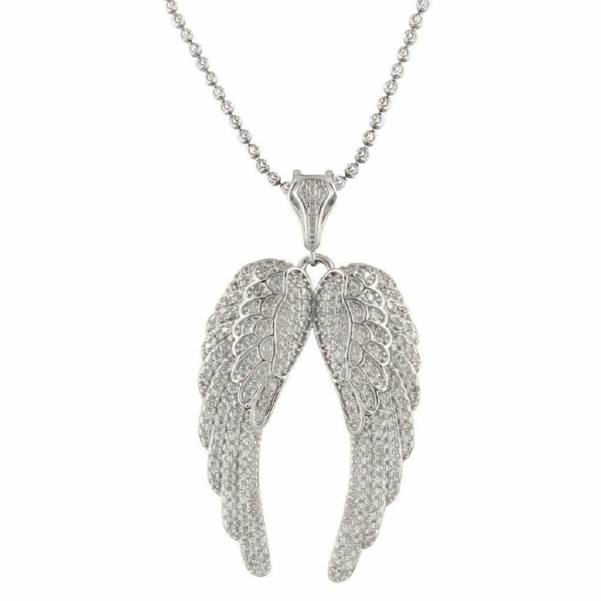 Angel Wings Pendant Chain Combo sold by Master Of Bling product image thumbnail 2