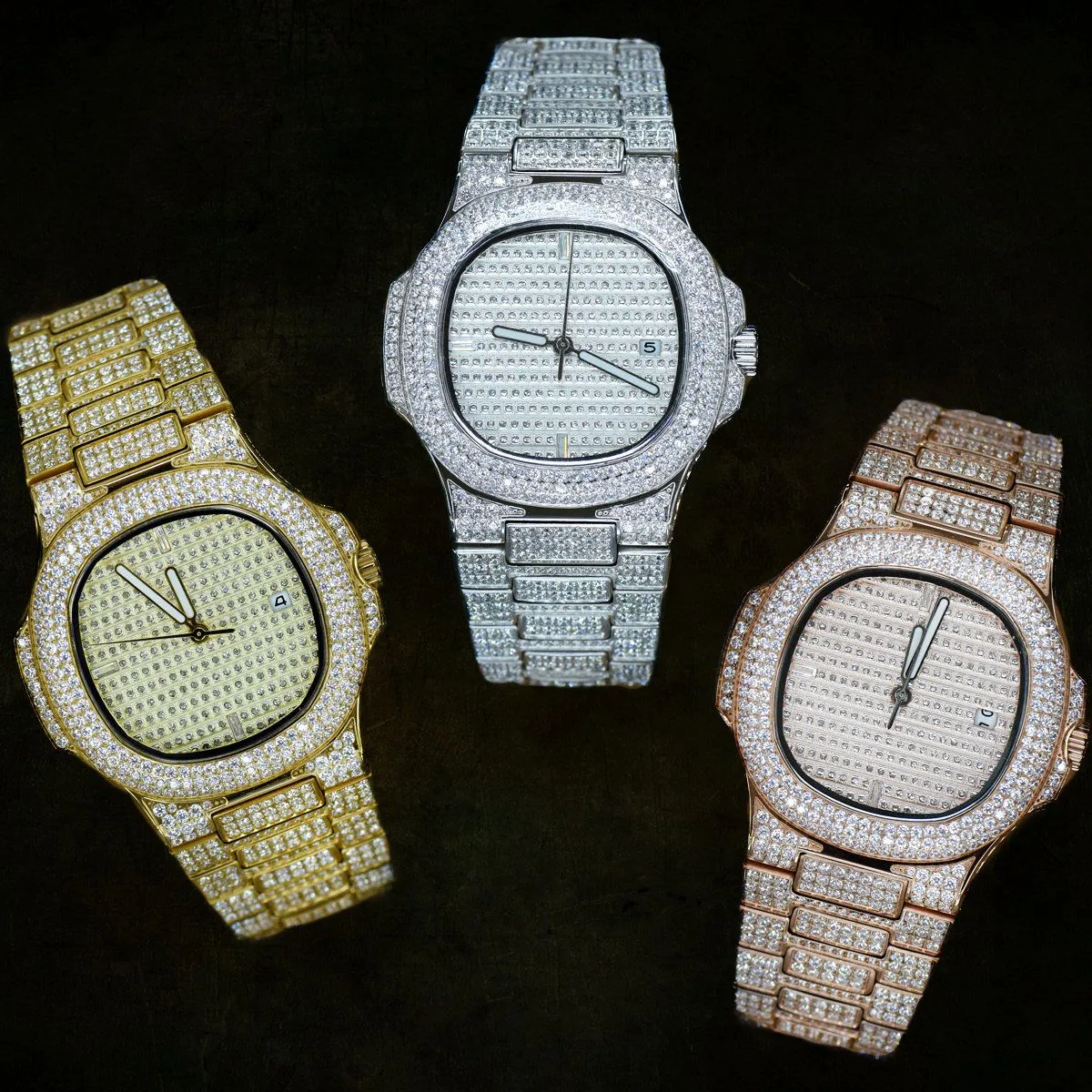 Men's Luxury Stainless Steel Watch sold by Master Of Bling