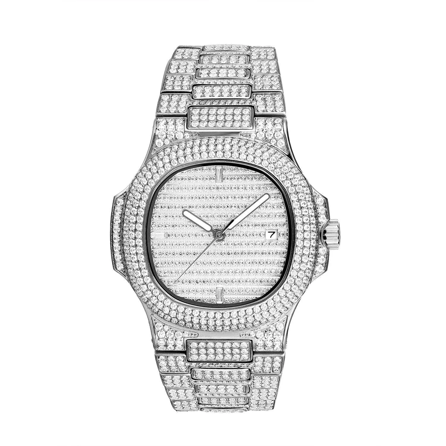 Men's Luxury Stainless Steel Watch sold by Master Of Bling product image thumbnail 2
