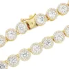 New Solitaire Round Links Custom Tennis Necklace sold by Master Of Bling