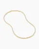 Tennis Necklace Chain 3mm 14k White Gold Tone 18-24 Inch sold by Master Of Bling