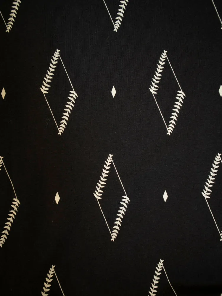 Isla Skirt - Diamond Vine Black sold by Mata Traders product image thumbnail 4