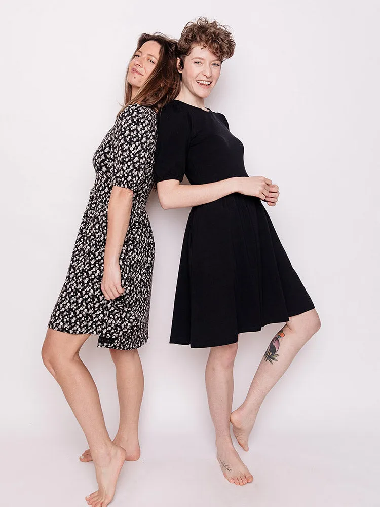 Inez Bubble Sleeve Dress - Frost sold by Mata Traders product image thumbnail 2