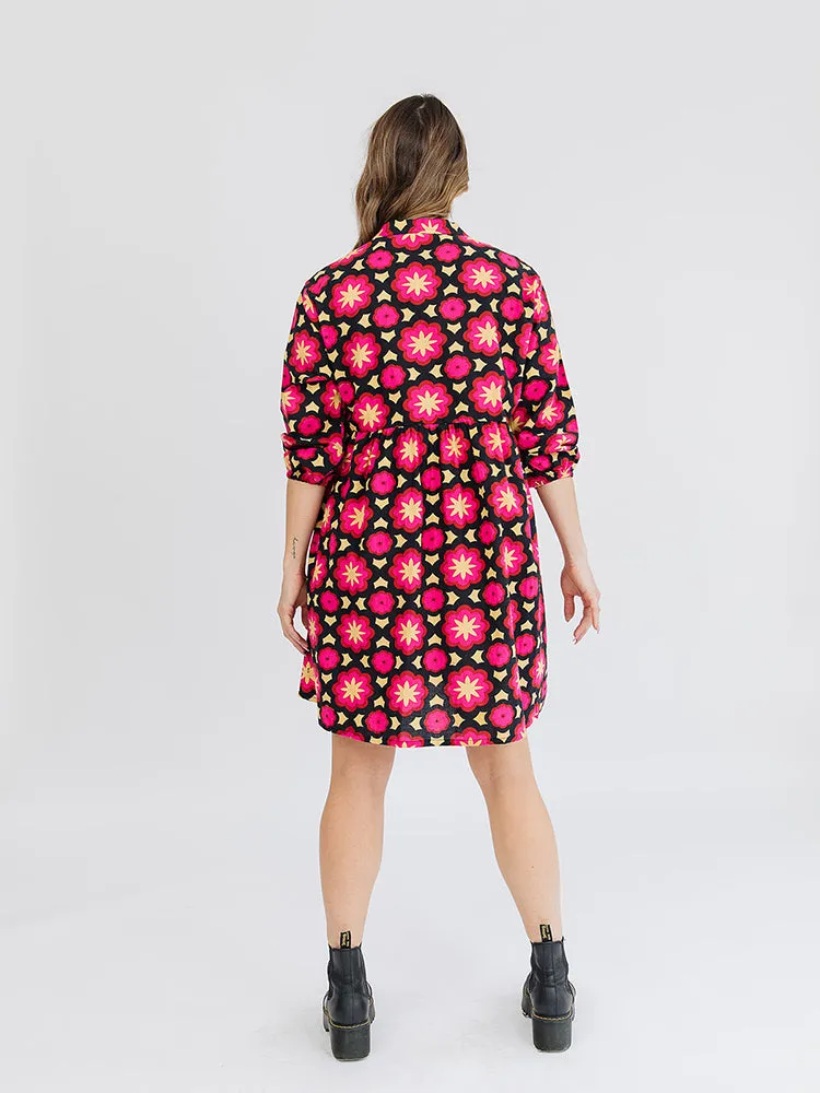 Sohla Mini Dress - Mod Fuchsia sold by Mata Traders product image thumbnail 4