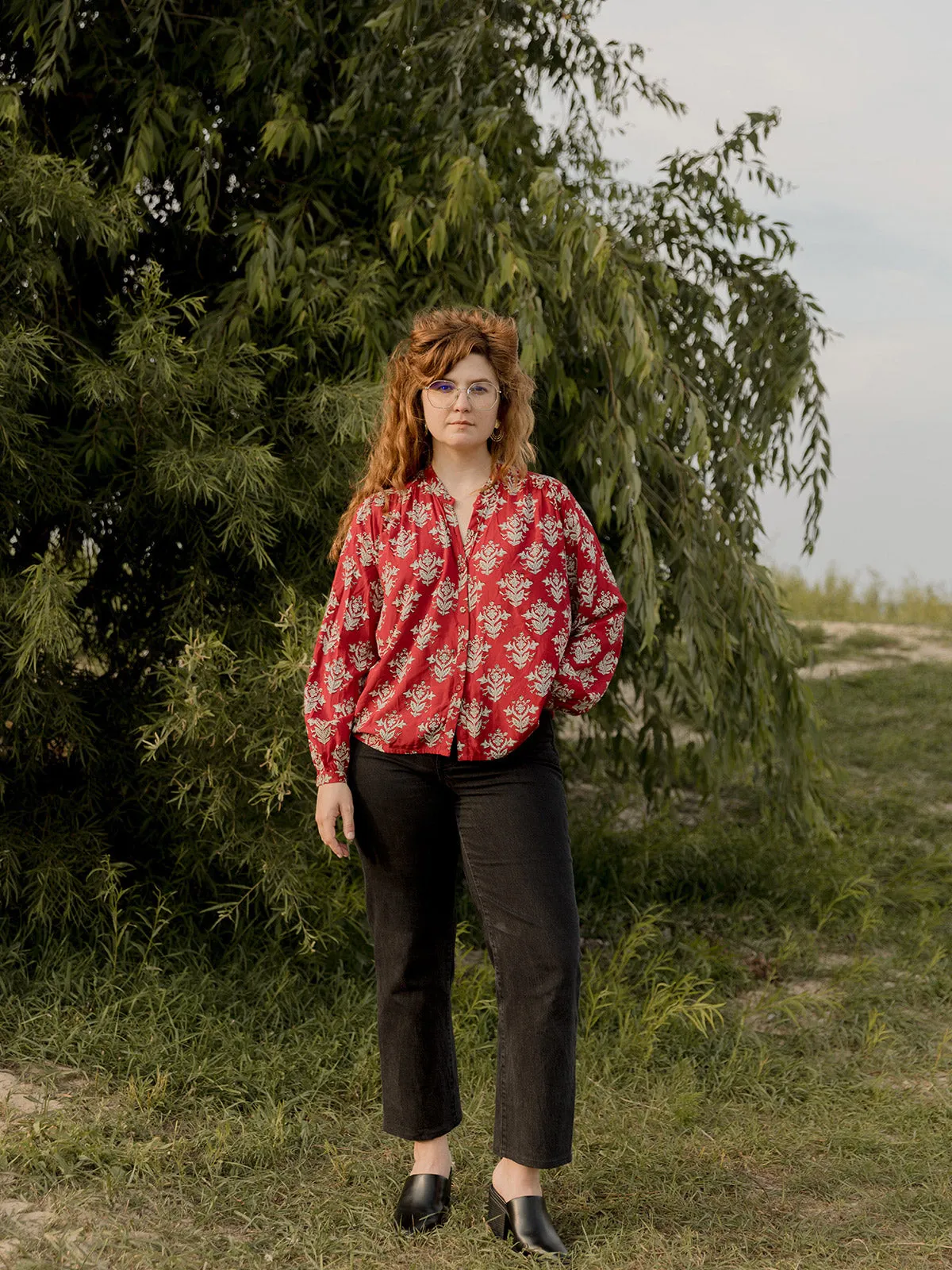 Stella Top - Scarlet Modal sold by Mata Traders product image thumbnail 2
