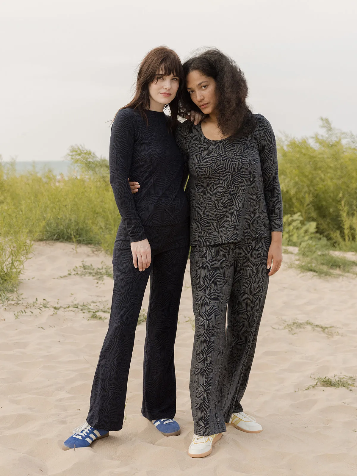 Lia Pant - Tree Rings Slate sold by Mata Traders product image thumbnail 5