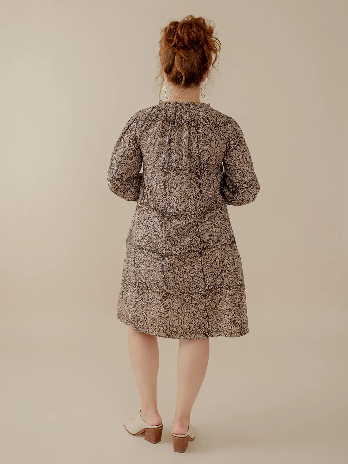 Yashvi Long Sleeve Dress - Midnight sold by Mata Traders product image thumbnail 5