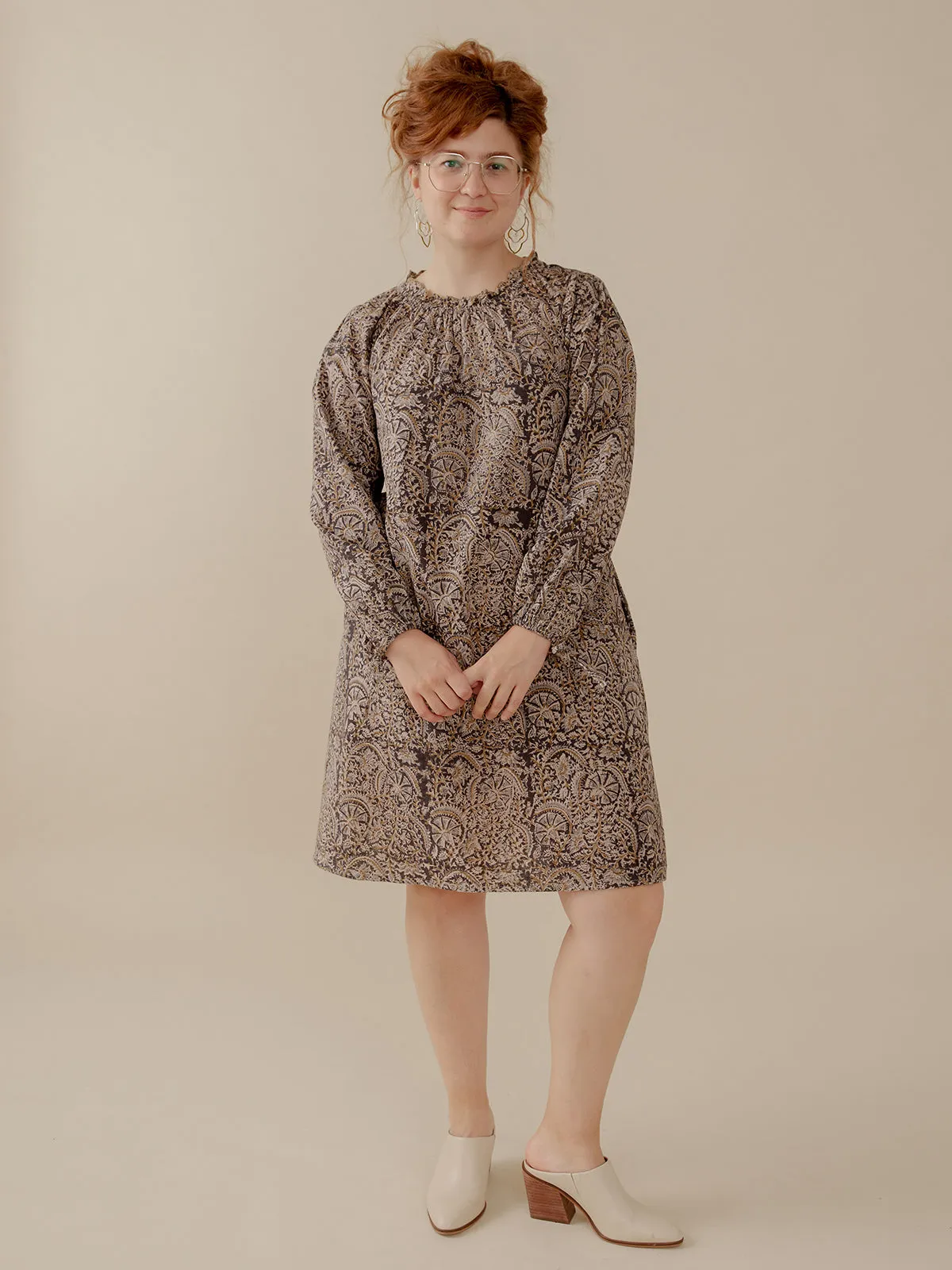 Yashvi Long Sleeve Dress - Midnight sold by Mata Traders product image thumbnail 3