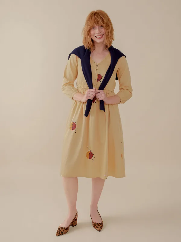 Mia Dress - Honeycomb sold by Mata Traders