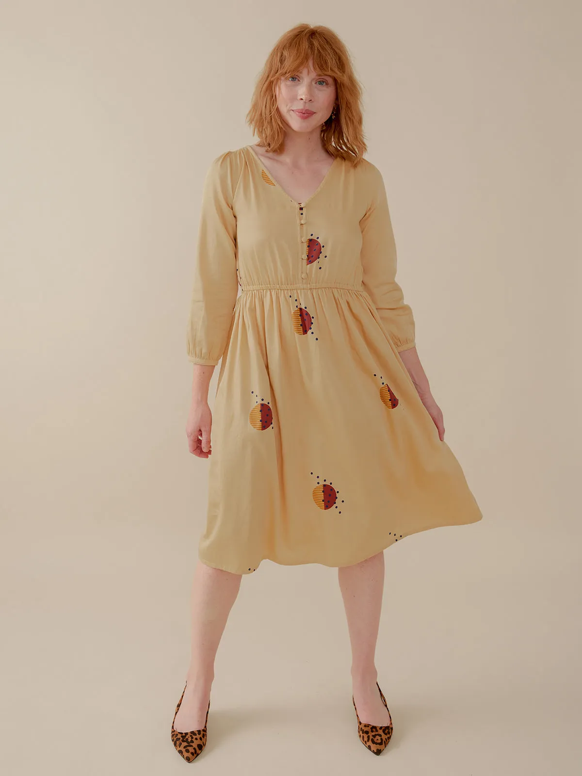 Mia Dress - Honeycomb sold by Mata Traders product image thumbnail 2