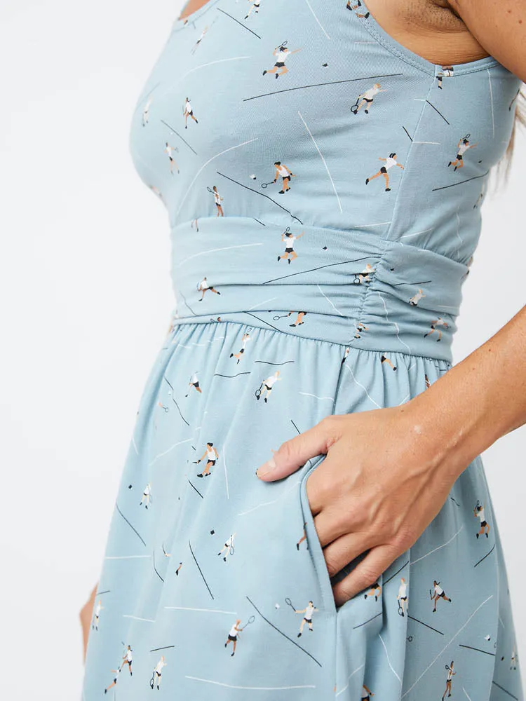 Asheville Dress - Badminton Slate sold by Mata Traders product image thumbnail 2