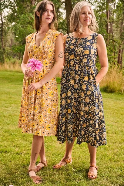 Lucille Dress - Sunny Floral sold by Mata Traders product image thumbnail 4