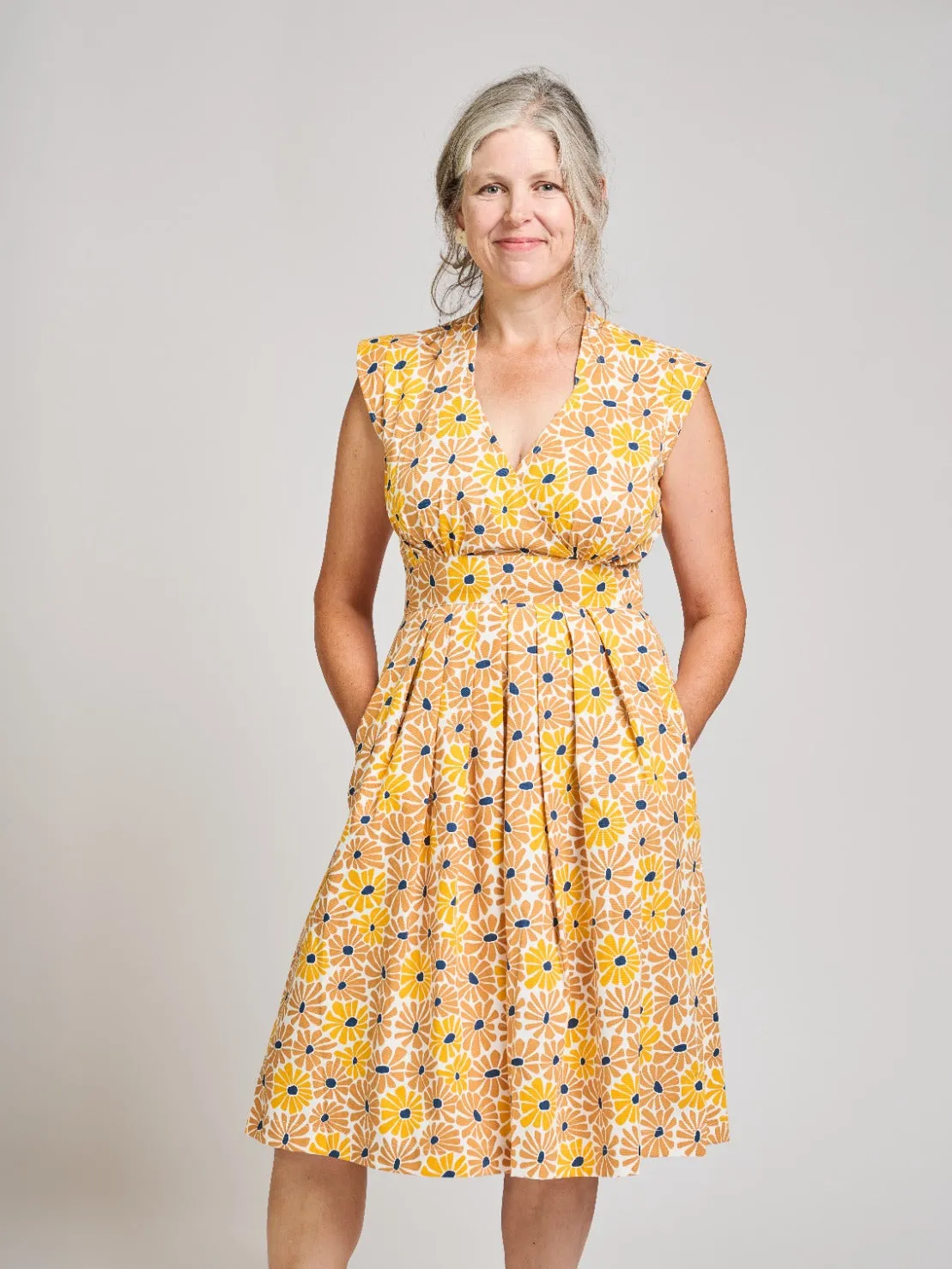 Lucille Dress - Sunny Floral sold by Mata Traders product image thumbnail 3