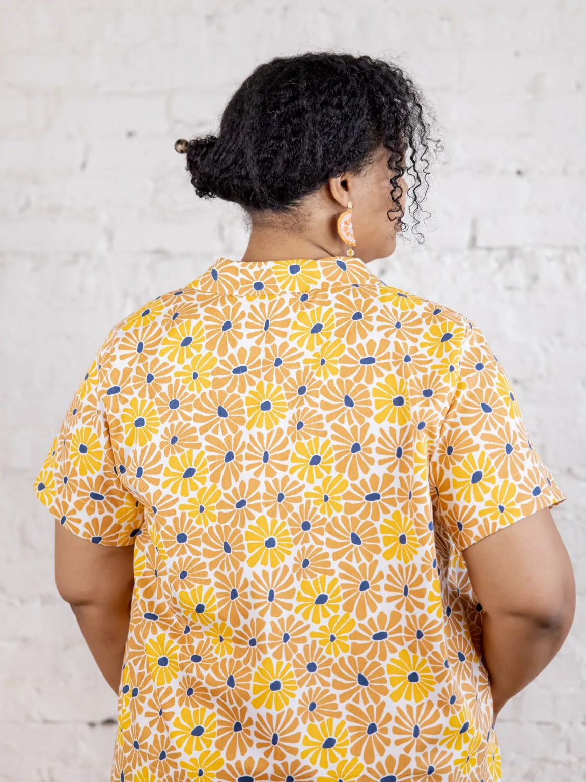 Camp Plus Size Shirt - Sunny Floral sold by Mata Traders product image thumbnail 3