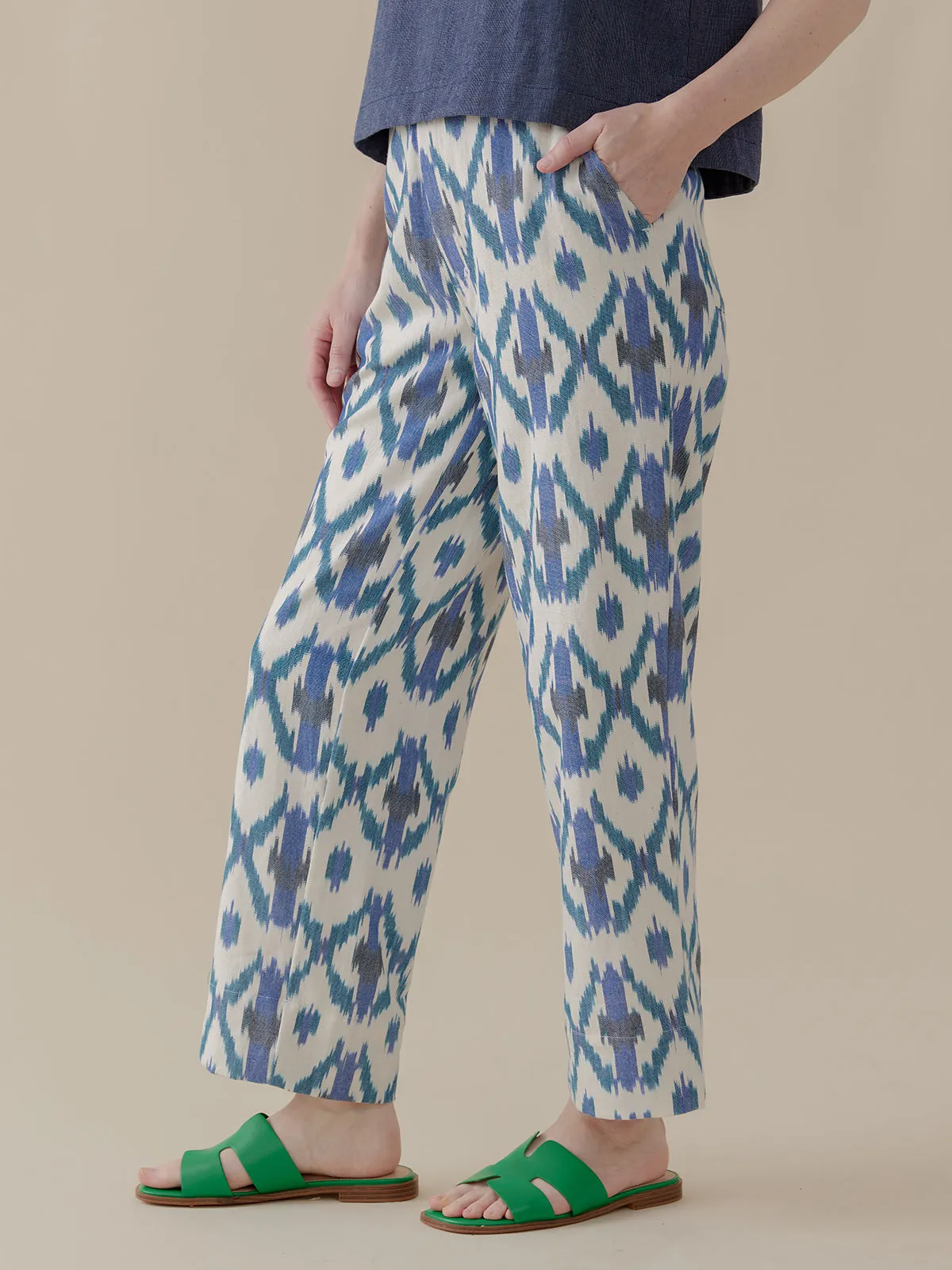 Tabitha Pant - Seashore Ikat sold by Mata Traders product image thumbnail 2