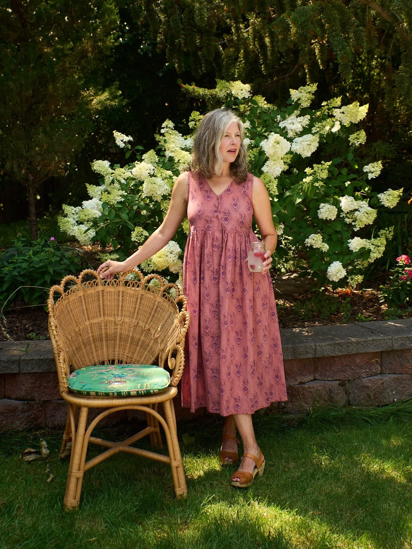 Olivia Dress - Rose sold by Mata Traders product image thumbnail 3