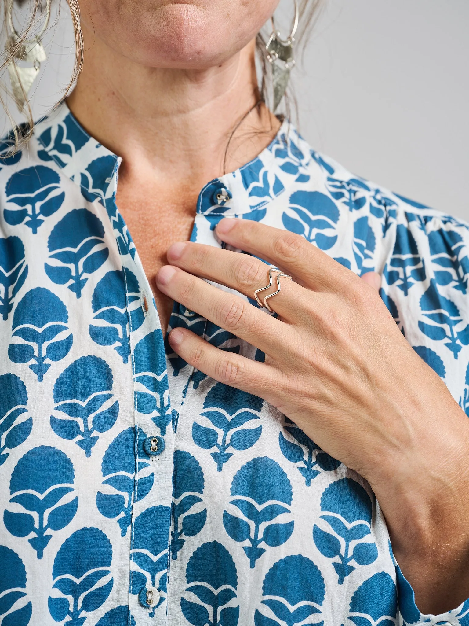 Stella Top - Marigold White sold by Mata Traders product image thumbnail 4