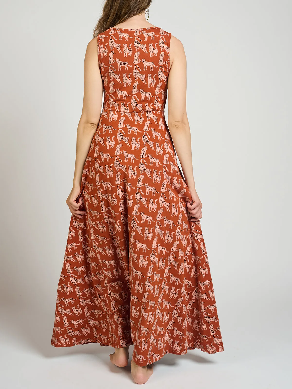 Vero Maxi Dress - Leopard Sienna sold by Mata Traders product image thumbnail 5