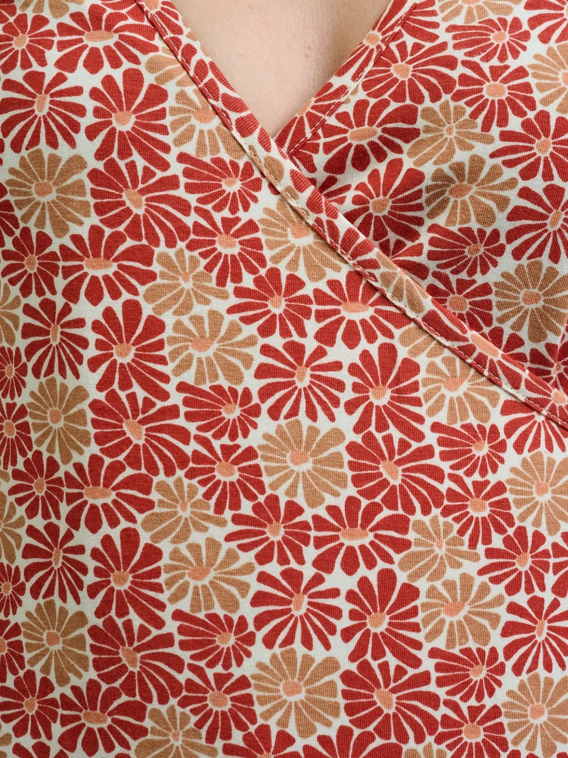 Gianna Wrap Top - Matisse Vermillion sold by Mata Traders product image thumbnail 2