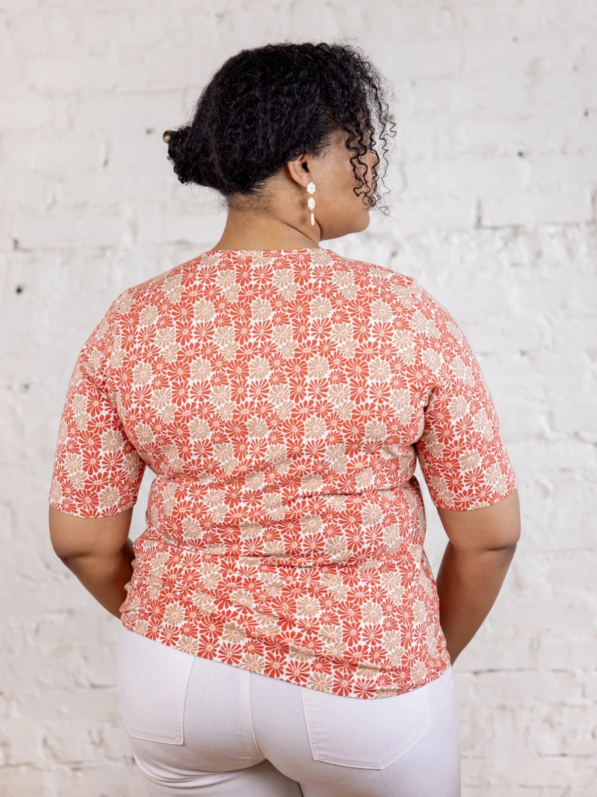 Gianna Plus Size Wrap Top - Matisse Vermillion sold by Mata Traders product image thumbnail 3