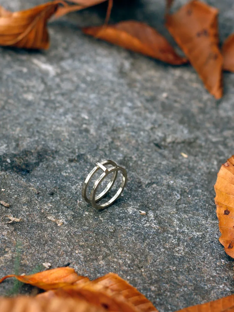 Pallavi Ring Silver sold by Mata Traders product image thumbnail 2