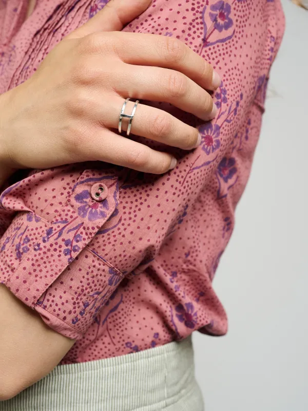 Pallavi Ring Silver sold by Mata Traders