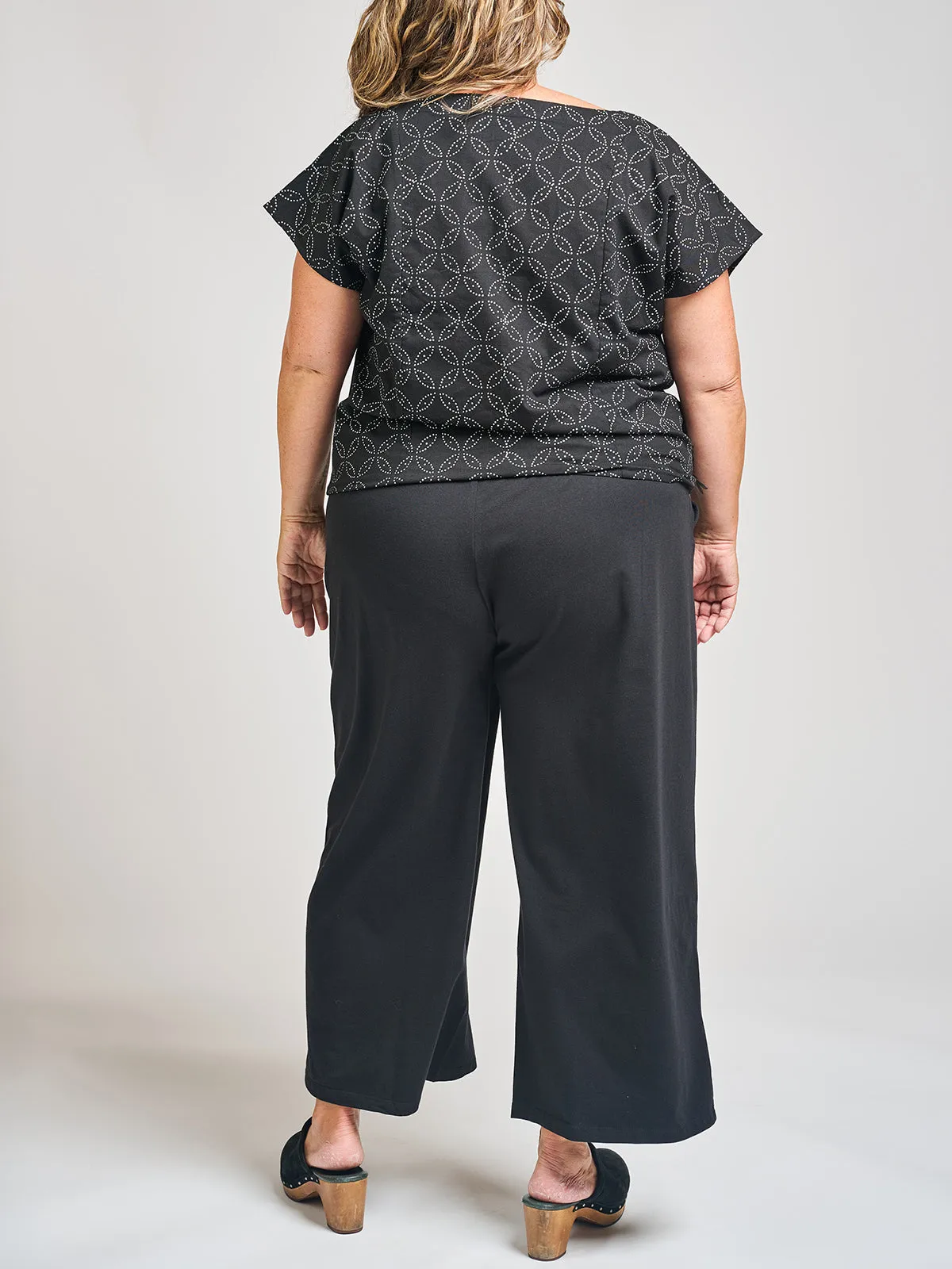 Cara Plus Size Top - Ikigai Black sold by Mata Traders product image thumbnail 5