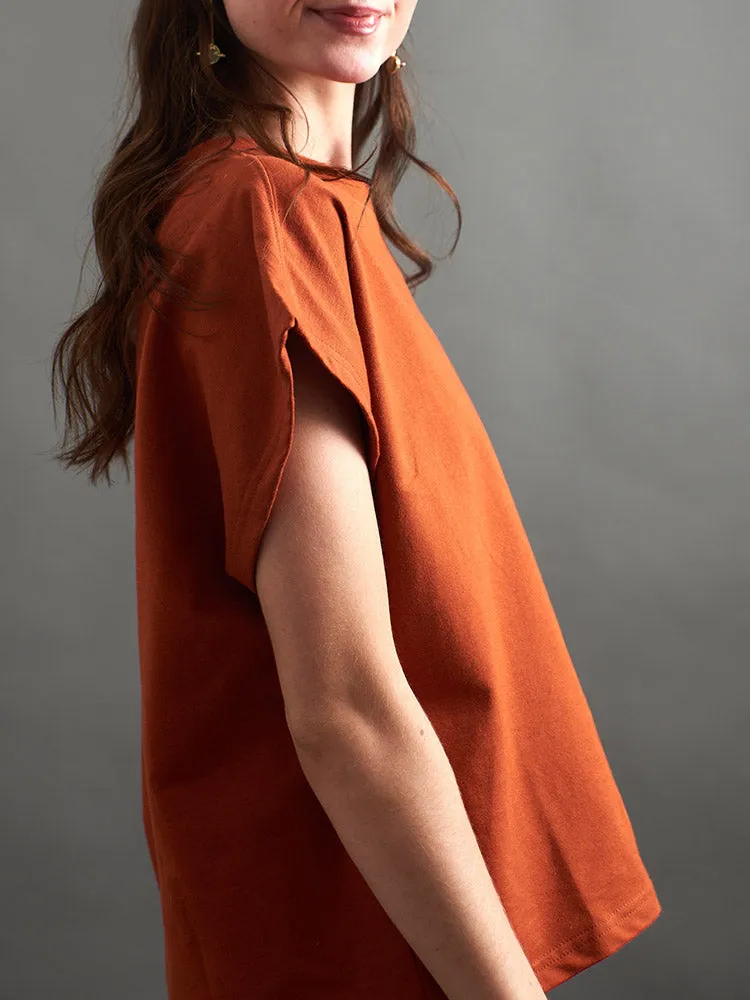 Caitlin Top - Loop Knit Clay sold by Mata Traders product image thumbnail 2