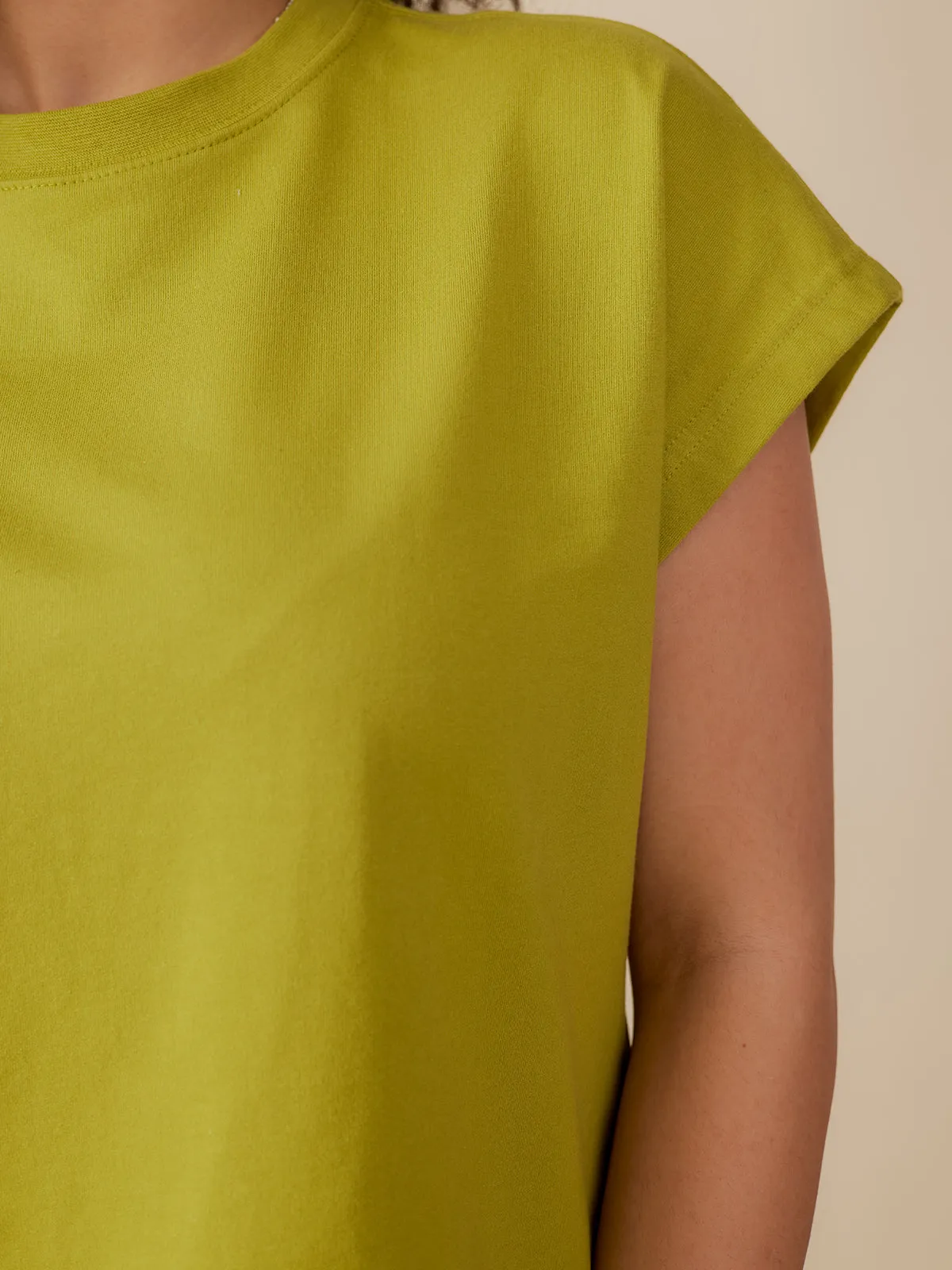 Caitlin Top - Loop Knit Moss sold by Mata Traders product image thumbnail 4