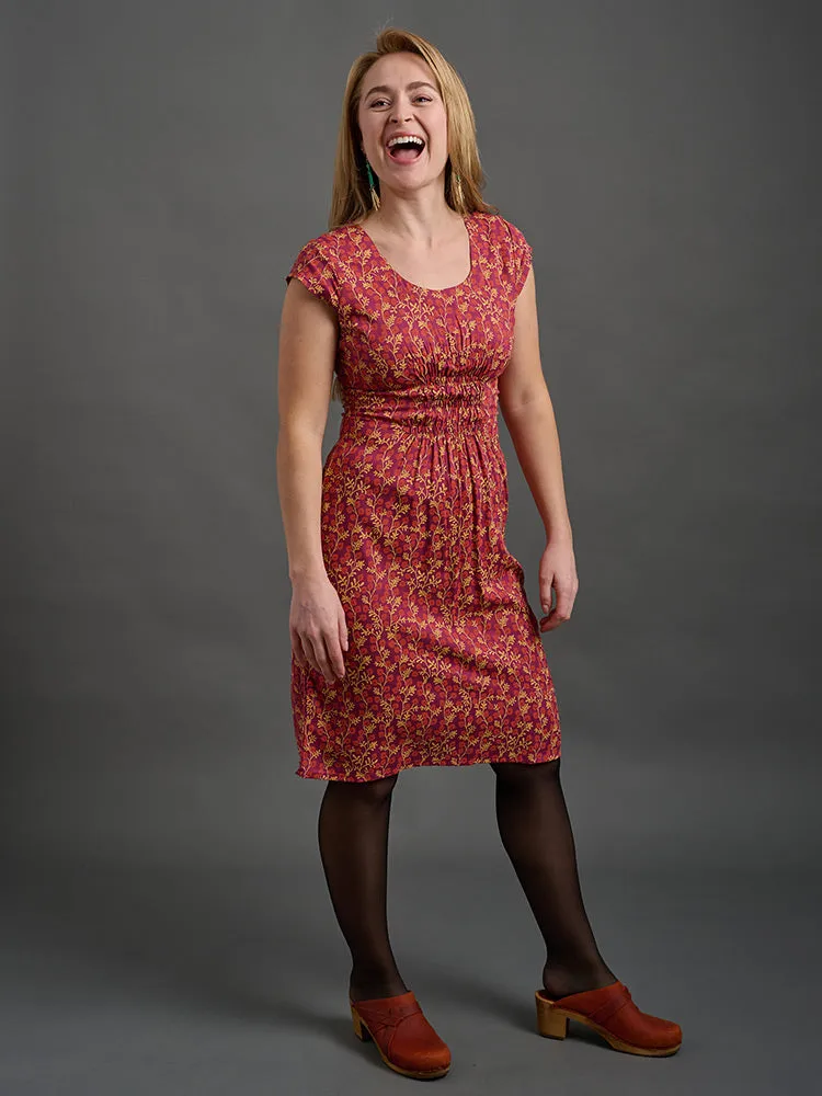 Artsy Traveler Dress - Berry Poppy sold by Mata Traders product image thumbnail 2