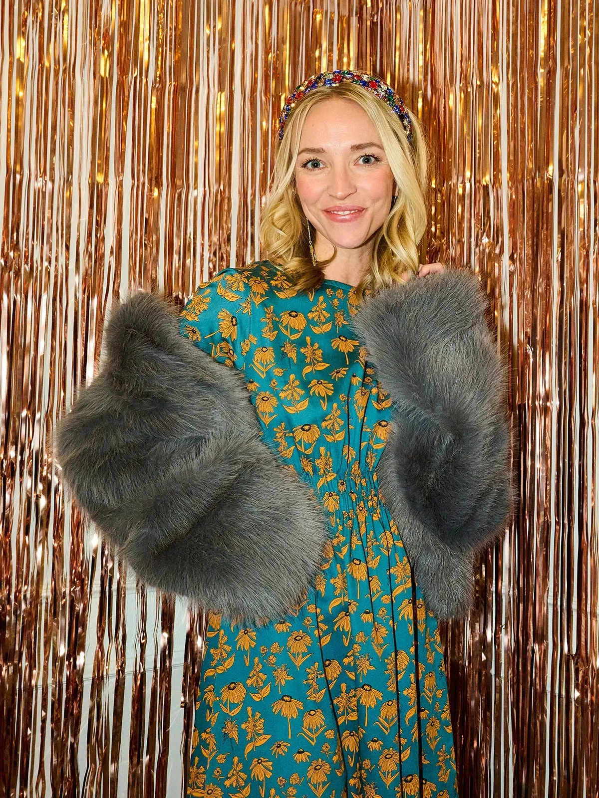 Artsy Traveler Midi Dress - Teal Floral sold by Mata Traders