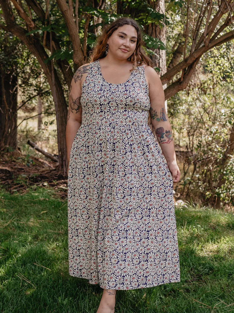 Cheri Plus Size Maxi Dress - Matisse Navy sold by Mata Traders product image thumbnail 4