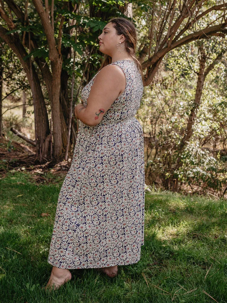 Cheri Plus Size Maxi Dress - Matisse Navy sold by Mata Traders product image thumbnail 2