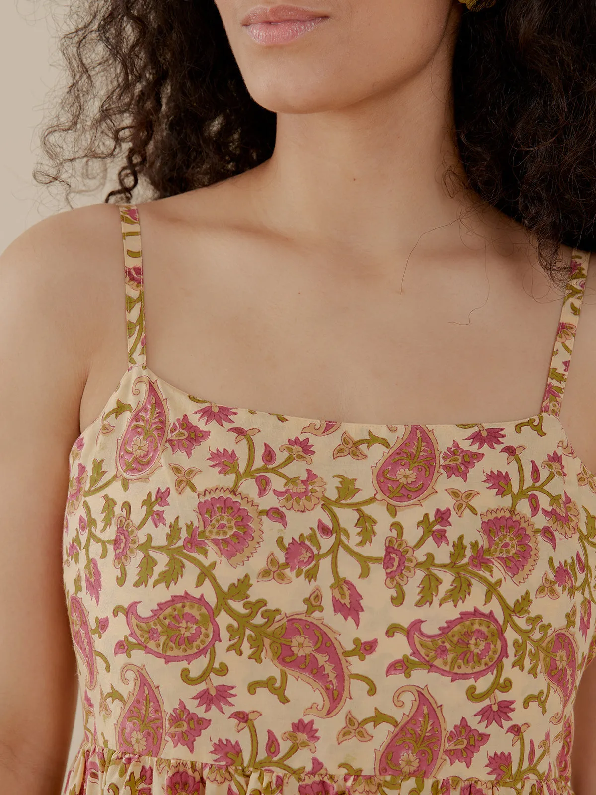 Sofia Midi Dress - Floral Paisley sold by Mata Traders product image thumbnail 2