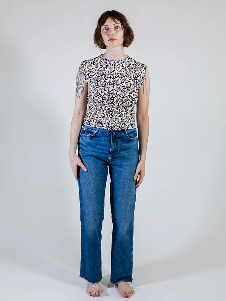 Ruched Top - Matisse Navy sold by Mata Traders product image thumbnail 5