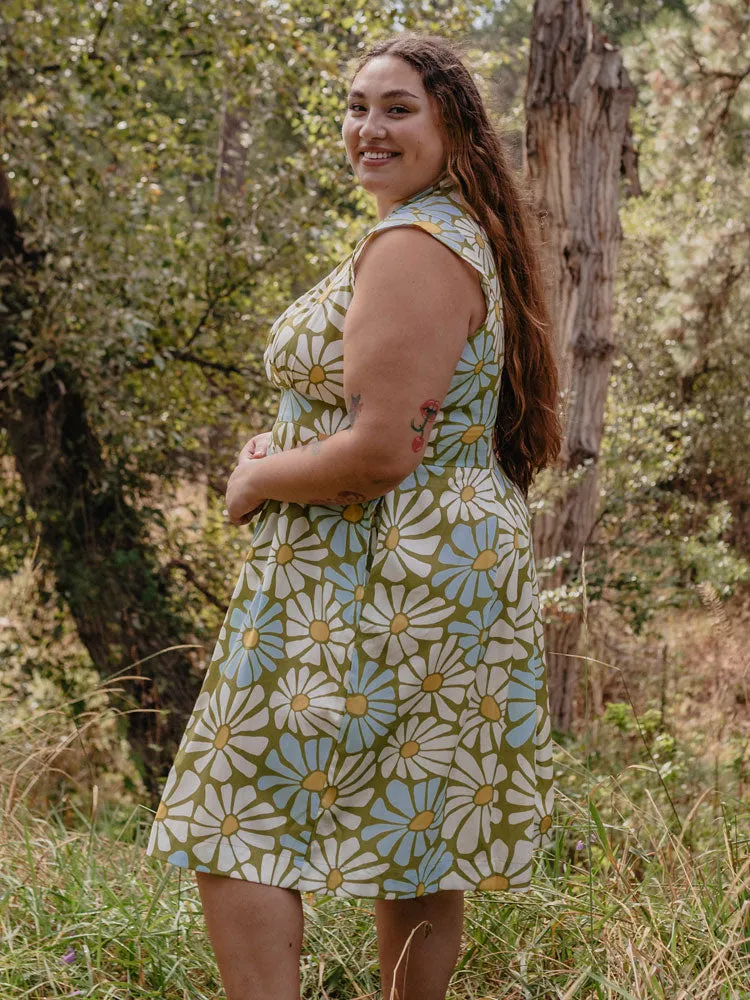 Lucille Plus Size Dress - Pear Flowers sold by Mata Traders product image thumbnail 2