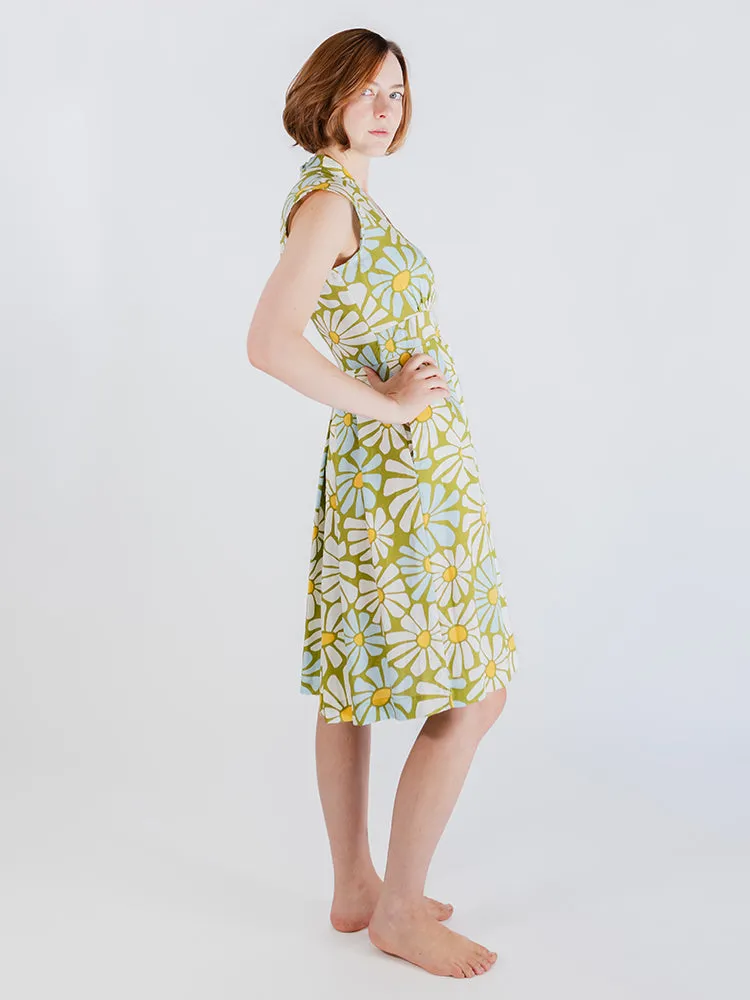 Lucille Dress - Pear Flowers sold by Mata Traders product image thumbnail 5