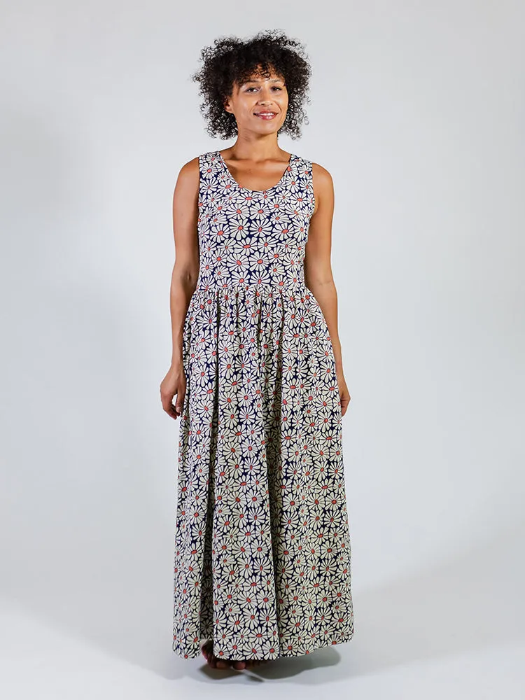 Cheri Maxi Dress - Matisse Navy sold by Mata Traders