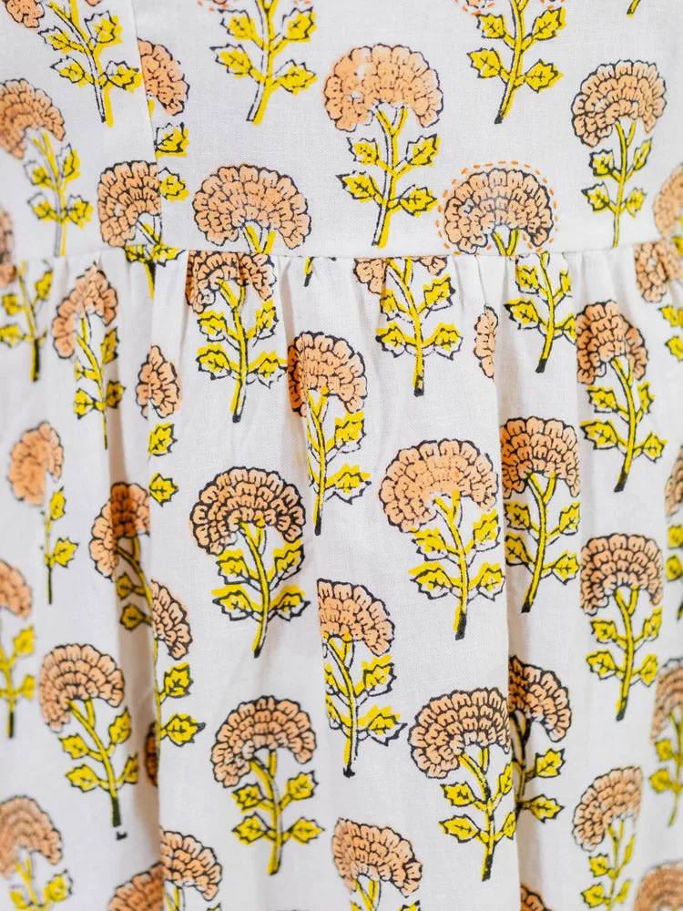 Sydney Sleeveless Plus Size Dress - Marigold sold by Mata Traders product image thumbnail 4